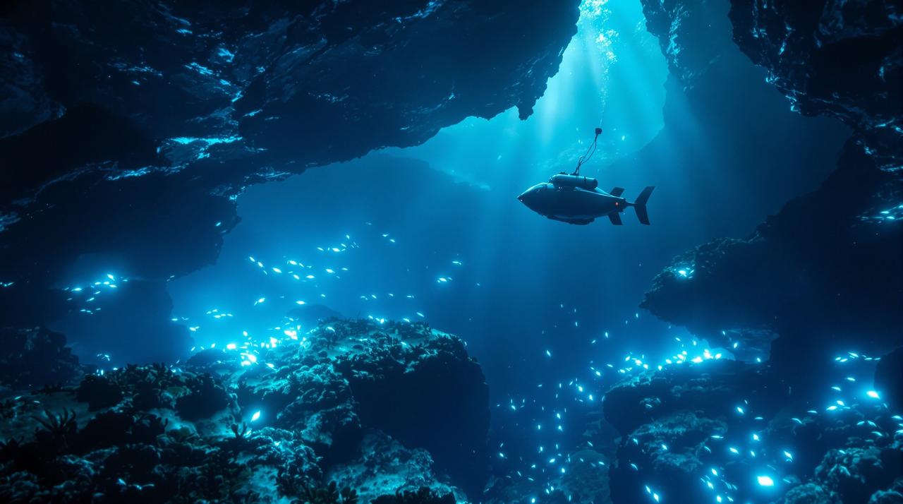 神马午夜影院纪录片《深海探秘》深海潜水器探索未知生物的精彩画面